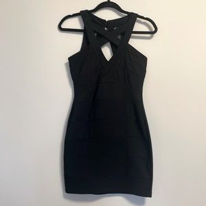 Black dress with gorgeous back detail